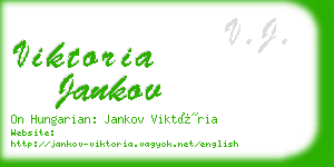 viktoria jankov business card